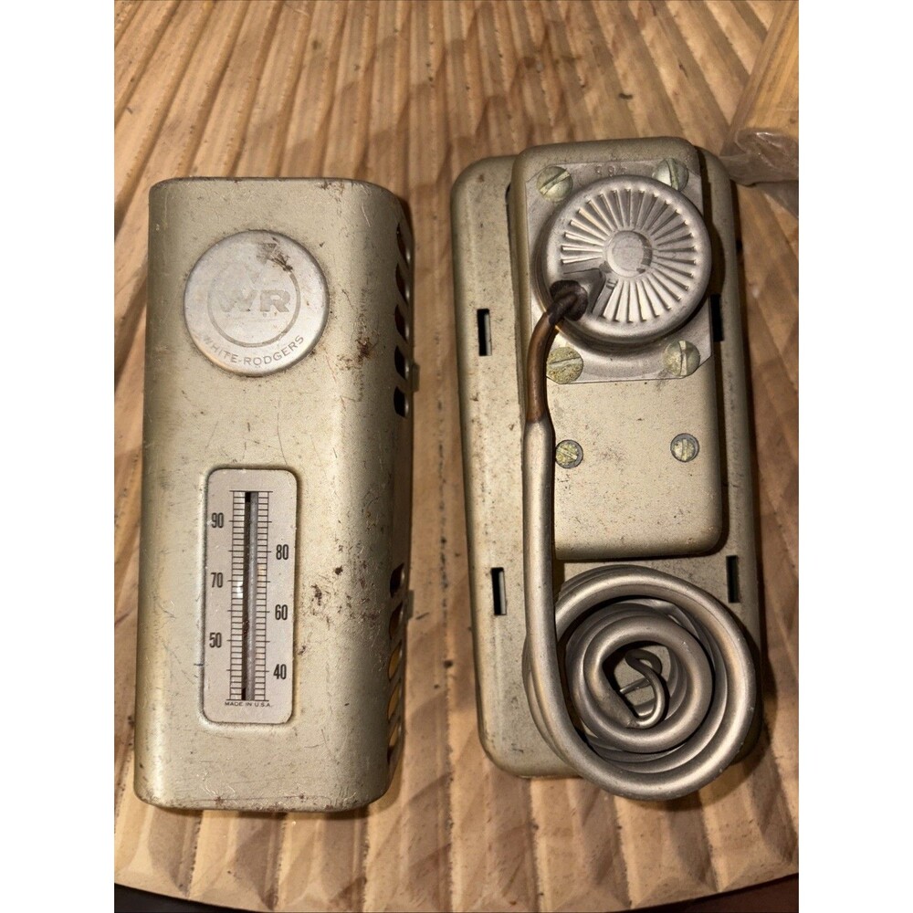 Roger’s WR Thermostat USA 170B Untested Vintage Antique White